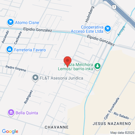 Diego Méndez Estética map