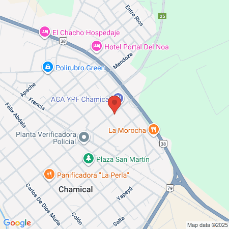 Valle Barros Beatriz Odontologa map