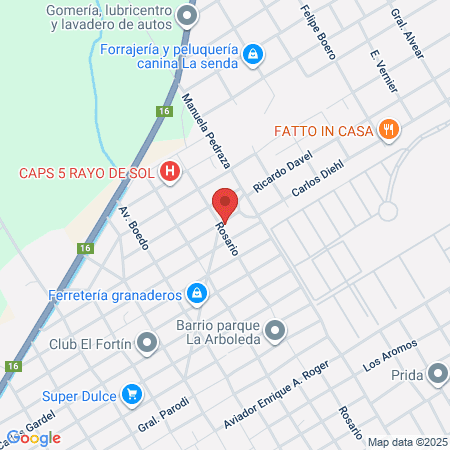 Veterinaria De Vicenzo De Charly map