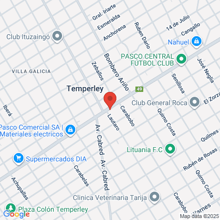 Veterinaria Los Robles map