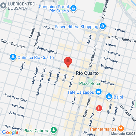 Servicio Rehabilitacion Viejo Hospital Central map