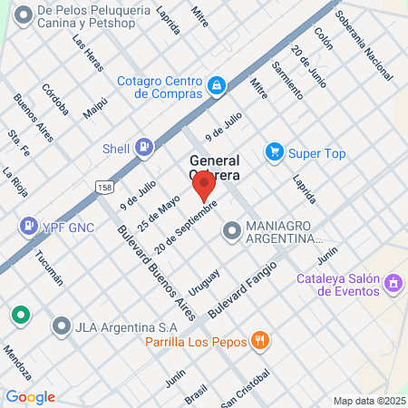 Hospital Oncologico map