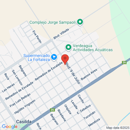 Dispensario Barrial map