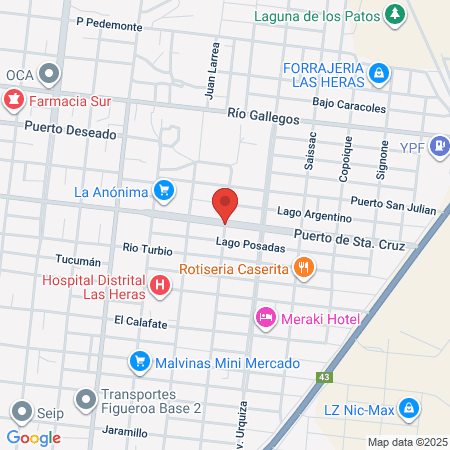 Polyclinic South Atlantic Medisur S A map