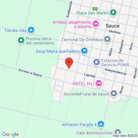 Salón De Peinados Malena map