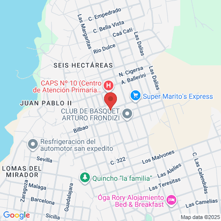 Peluquería Unisex Gd map