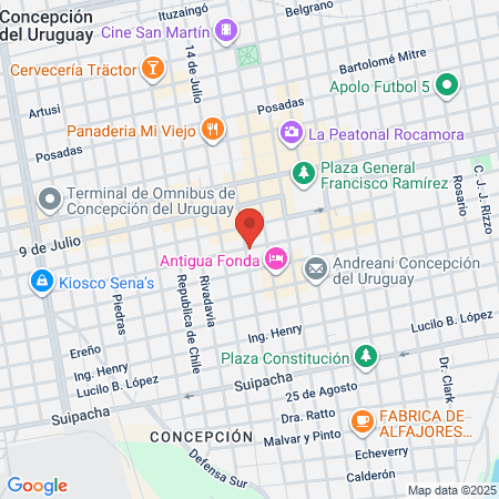 Salon Ladran Sancho map