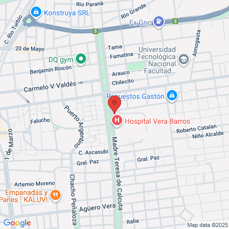 Primary Care Center Barrio Argentino map