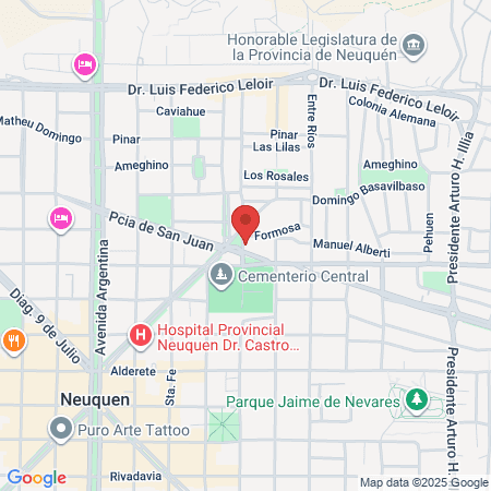 Dental Evolution Neuquen map