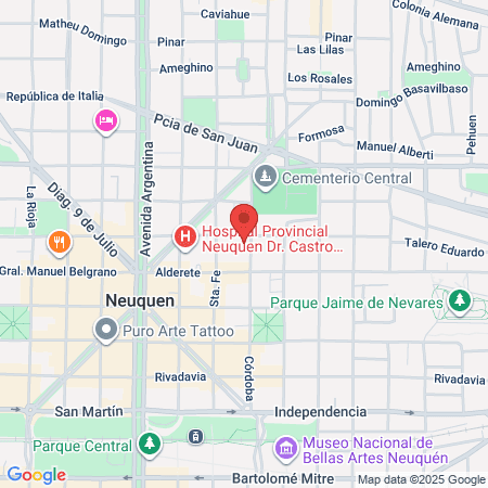 Consultorios Odontólogicos map