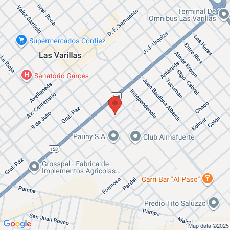 Centro Vecinal Barrio Belgrano map