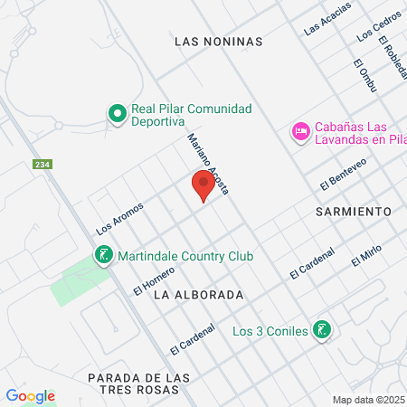 Dr Jorge Luis Martinez map