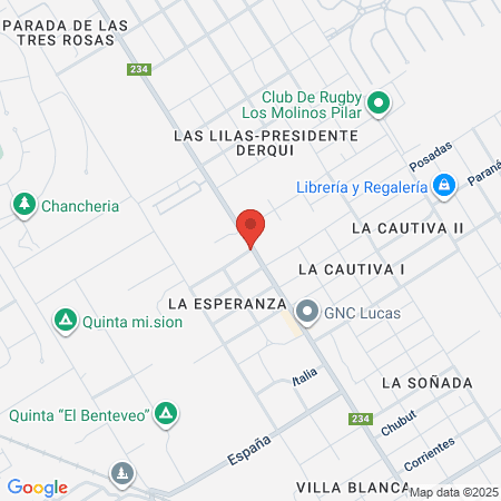 Dra Briones Nilda Ester map