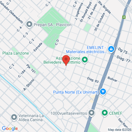 Consultorios Rivadavia map