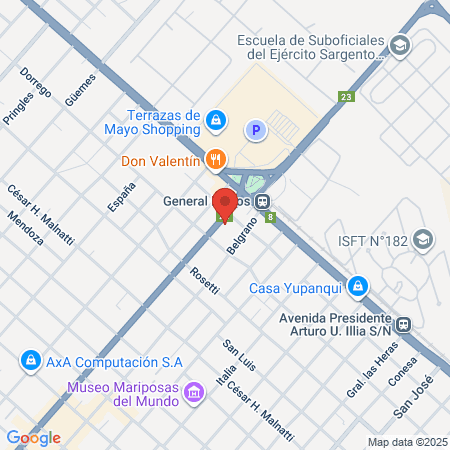 Dra Schell Shell Daiana map