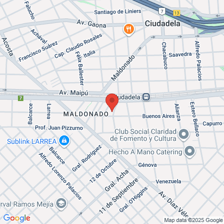 Perrone Vicente Osvaldo Prof Dr map