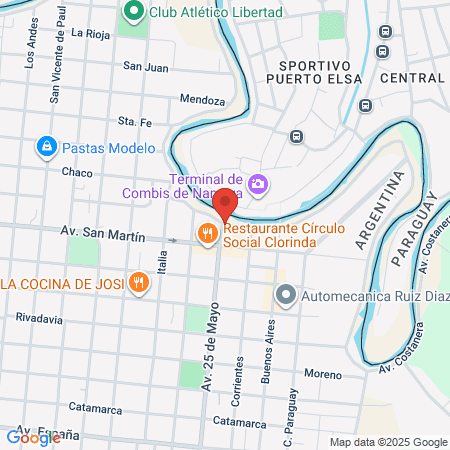 Club Argentinos Del Norte Gimnasio map
