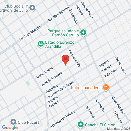 Escuela De Escalada Pergamino map