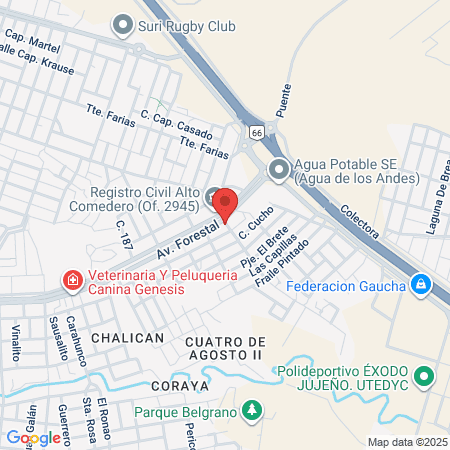 Centro De Salud Malvinas map