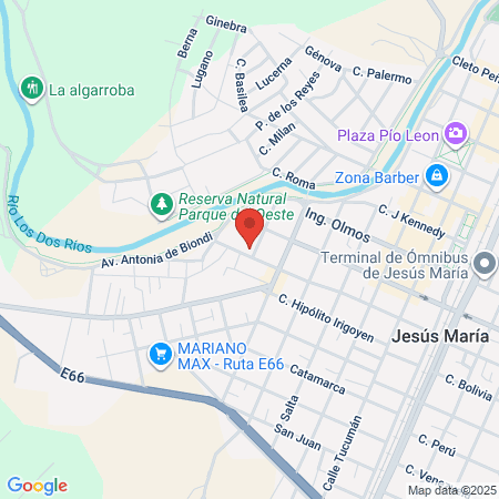 Clinic Jesus Maria map