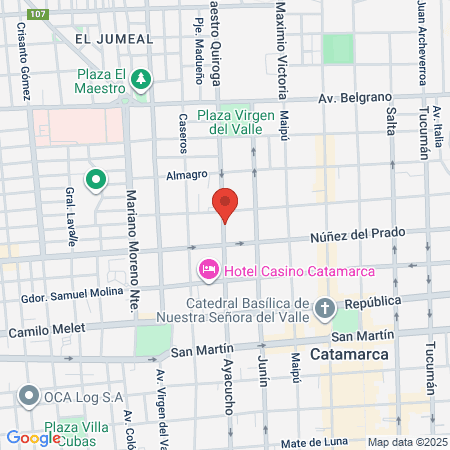 Centro De Ojos Santa Lucia map