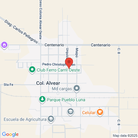 Vacunatorio Central General Alvear map
