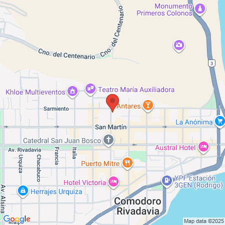 Golden Barbería map