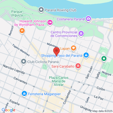 Odontología Andurno map