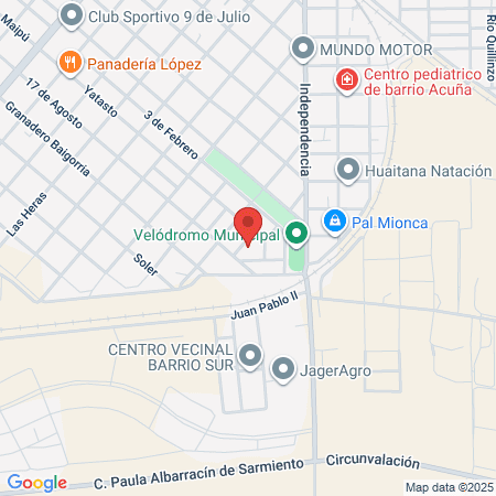 Club Atletico Río Tercero map