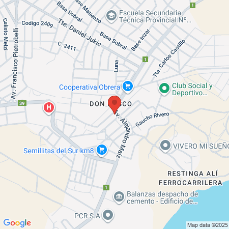 Veterinaria Dr Bulacios map