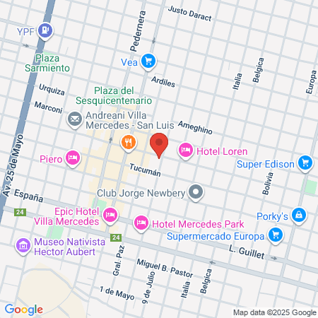 Isis Estética Integral map