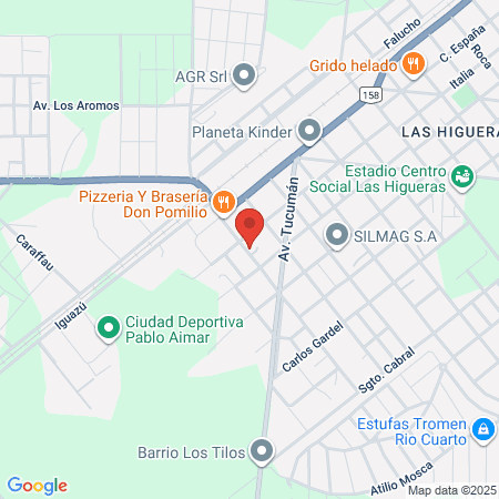 Intensas Estética map