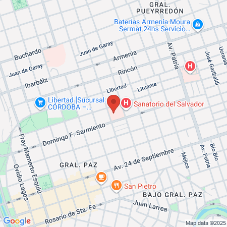 Instituto De Cardiologia map