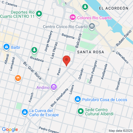 Veterinaria Casas map