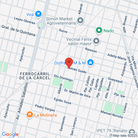 Veterinaria Lando map