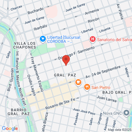 Comisaria Distrito Arroyito map