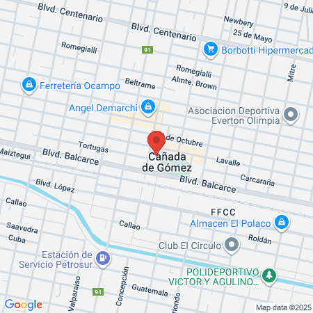 Cemi Emergencias Médicas map