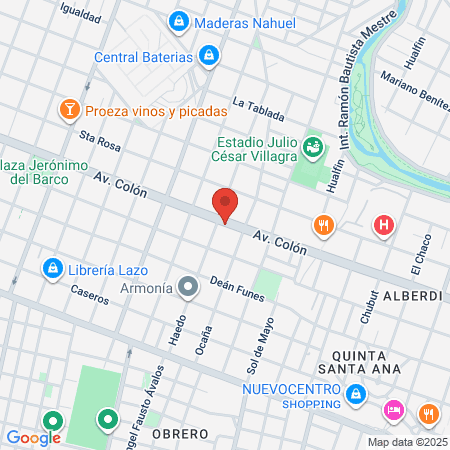 Hospital De Armstrong map