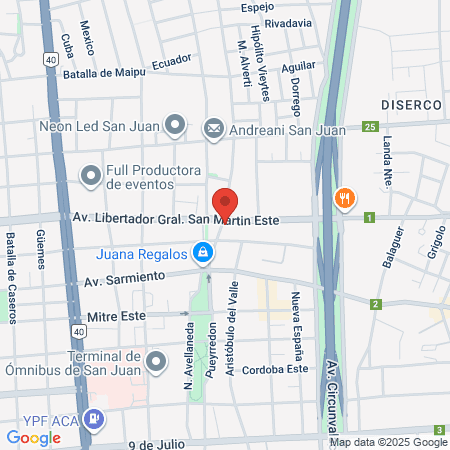 Tripolone Juan Antonio map