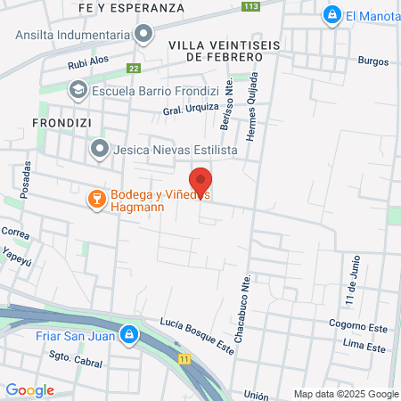 Dra Rey Maria Marta map