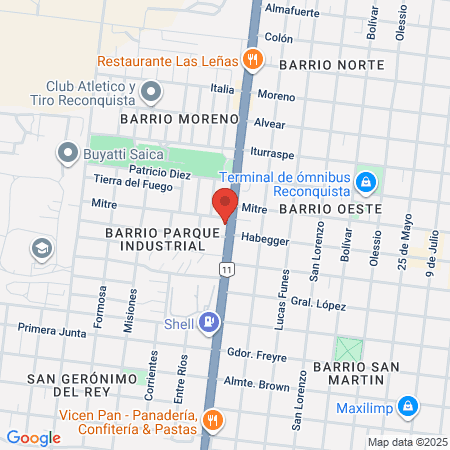 Spa Campo Timbó map