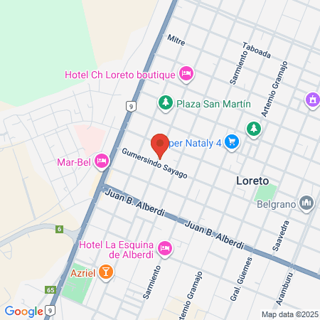 Peluquería Ale Unisex map