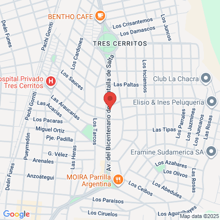 Peluquería Less Amiss map