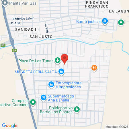 Peluqueria map