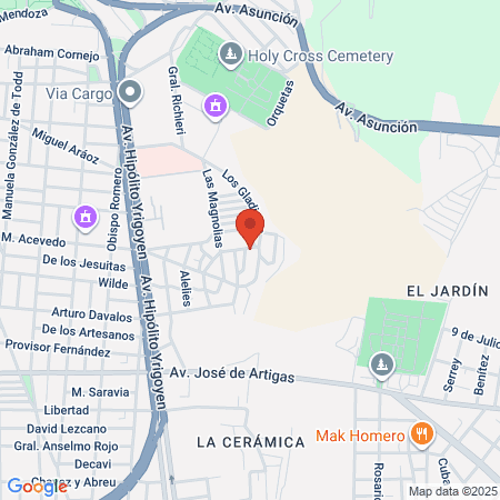 Peluquería Y Barberia Thadeo map