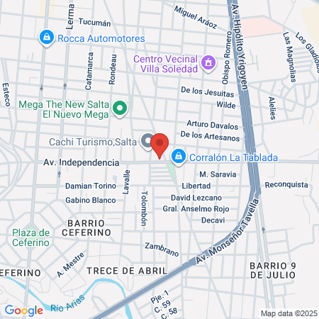 Peluqueria Rosana map