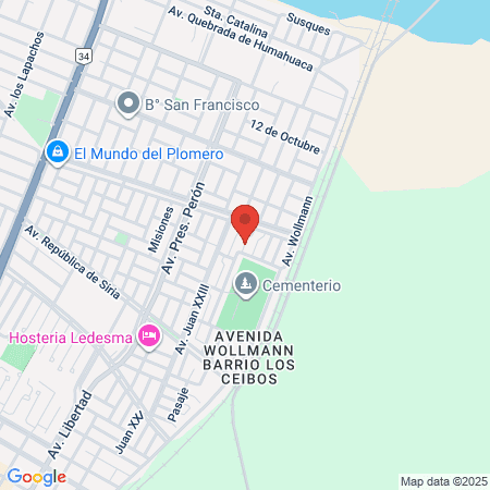 Franco Y Saul Mamaní map