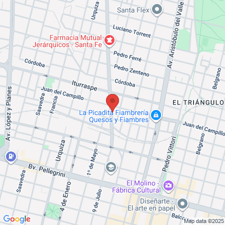 Veterinaria Dr Javier Castro map