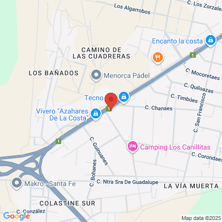 Veterinaria Cruz Del Sur map