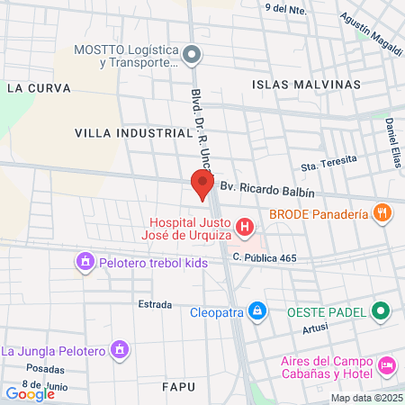 Dr Daniel Romero Cardiología map